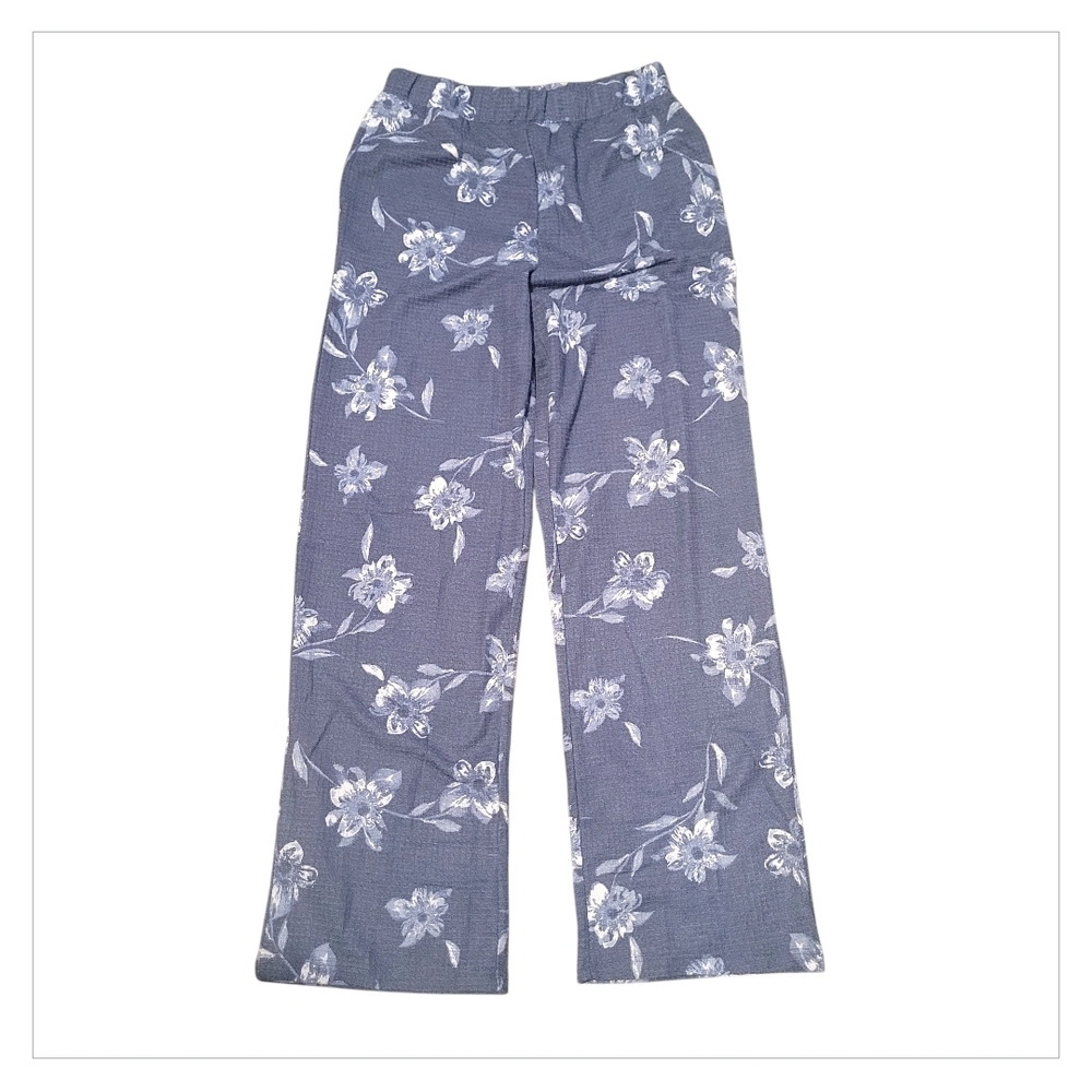 Flora Nikrooz Floral Lounge Pants Skirt Set - XS & SM - Picture 3 of 6